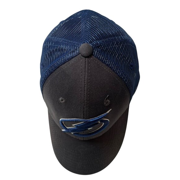 Tampa Bay Lightning Zephyr Trucker Snapback Hat Cap Retro Dad Mesh NHL Hockey - Picture 6 of 10